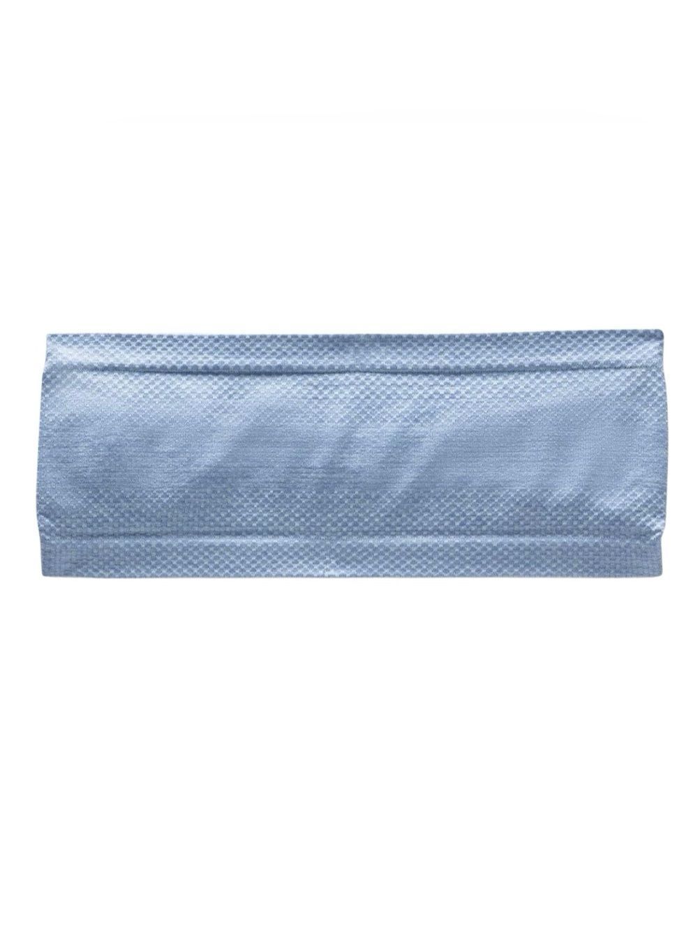 Lululemon Metal Vent Tech Seamless Wide Headband  Foam Cloud/Prep Blue